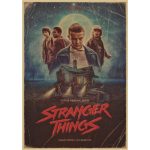 Poster Stranger Things Vintage Fan art 42X30cm