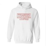 Sweat Stranger Things Classique Blanc