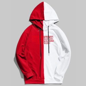 Sweat Stranger Things Rouge & Blanc