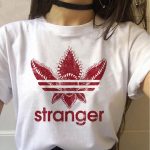 Tee Shirt Stranger Things "Stranger Adidas"