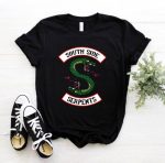 T-Shirt Riverdale Serpents Noir M