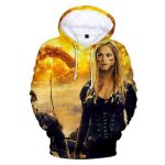 Sweat à capuche The 100 Clarke et Bellamy Feu XXS