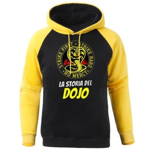 Sweat Cobra Kai La Storia Del Dojo Jaune