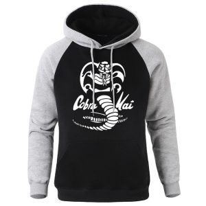 Sweat Cobra Kai Logo Blanc