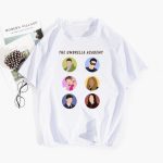 T-shirt The Umbrella Academy Portraits Dessiné