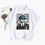 T-shirt The Umbrella Academy Number Five Blanc S