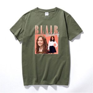 T-shirt Gossip Girl Blair Kaki