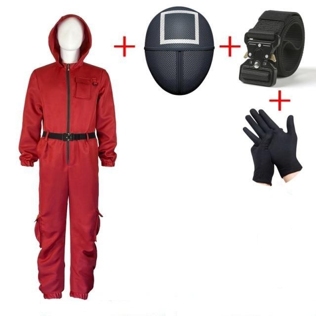 Costume Intégral Carré Squid Game – Image 2