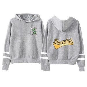 Sweat à capuche Riverdale Logo (5 coloris) - Femme Gris XXL