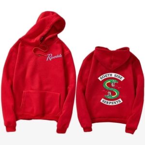 Sweat à capuche Riverdale South Side Serpents Rouge
