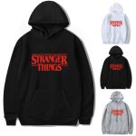 Sweat à capuche Stranger Things Logo rouge - Homme