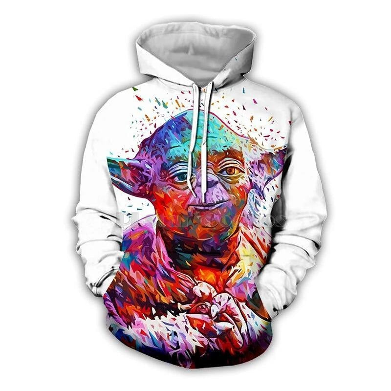 Sweat Star Wars Yoda Coloré - Unisexe