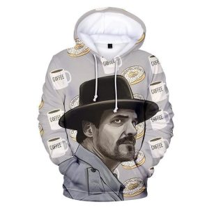 Sweat Stranger Things Hopper "Coffee"