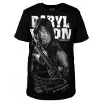 T-Shirt noir The Walking Dead Daryl Dixon - Homme