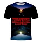 T-Shirt Stranger Things Coucher de soleil - Unisexe
