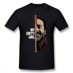 T-Shirt The Walking Dead Negan "My dirty girl" - Homme Noir 5XL