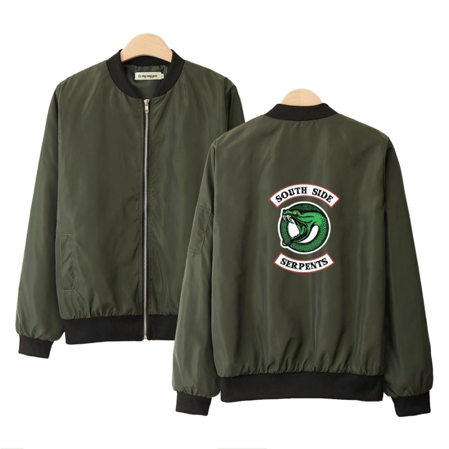 Veste Riverdale Bomber Serpent - Femme – Image 4