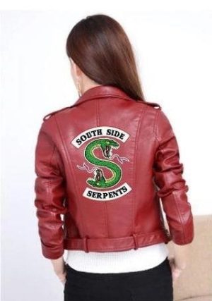 Veste Riverdale Serpent Rouge